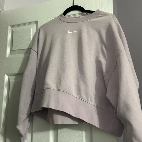 Nike Women's Lilac Crewneck Sweatshirt - Picture 2 of 5